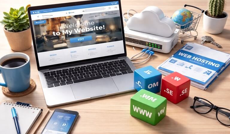 Hur man köper domän och webbhotell för en ny hemsida