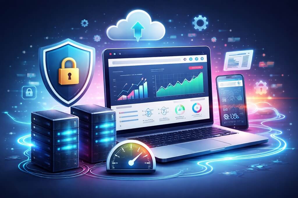 webbhotell prestanda och säkerhet